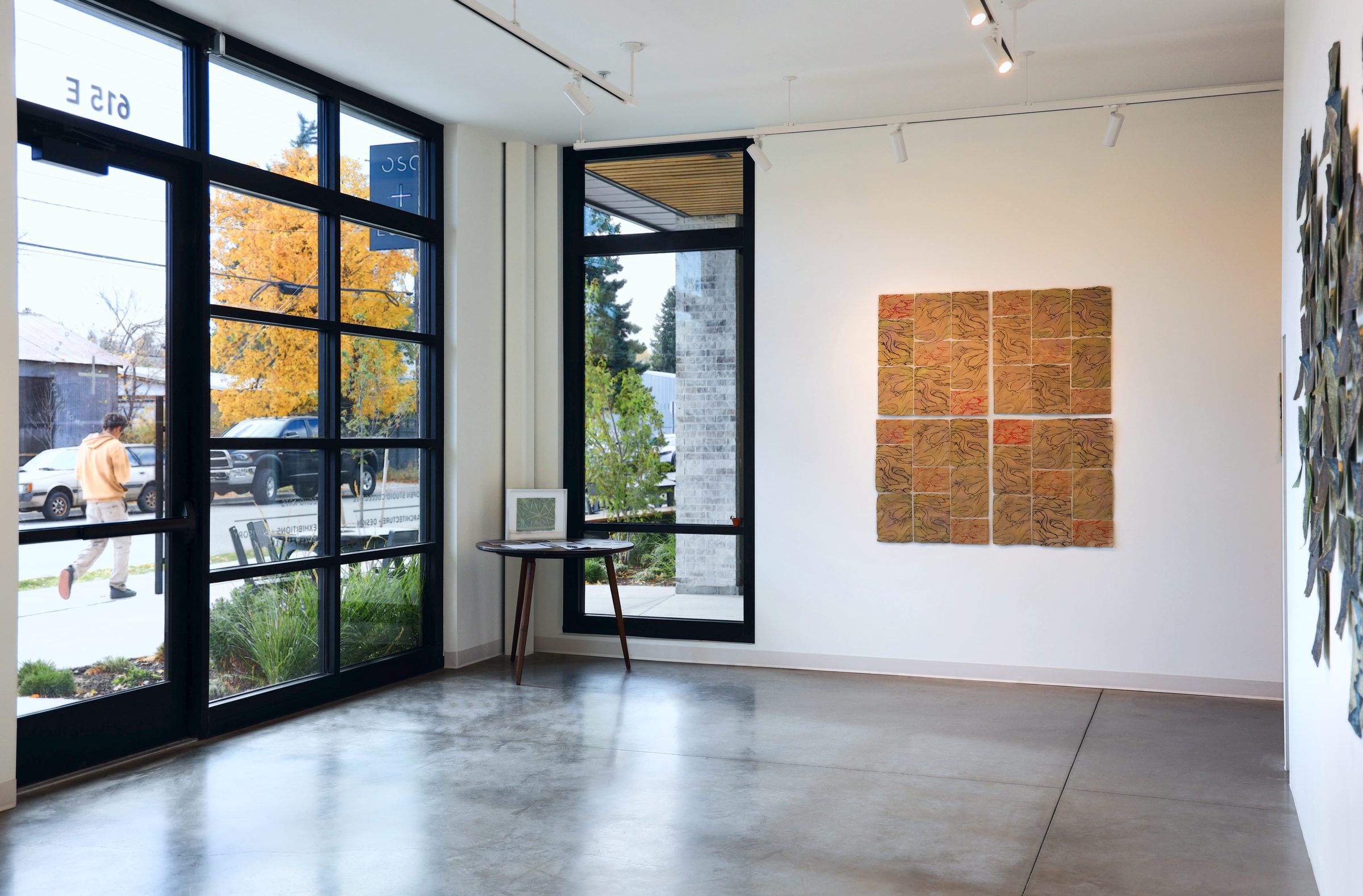 Crossing — installation view at Echo Arts, Bozeman