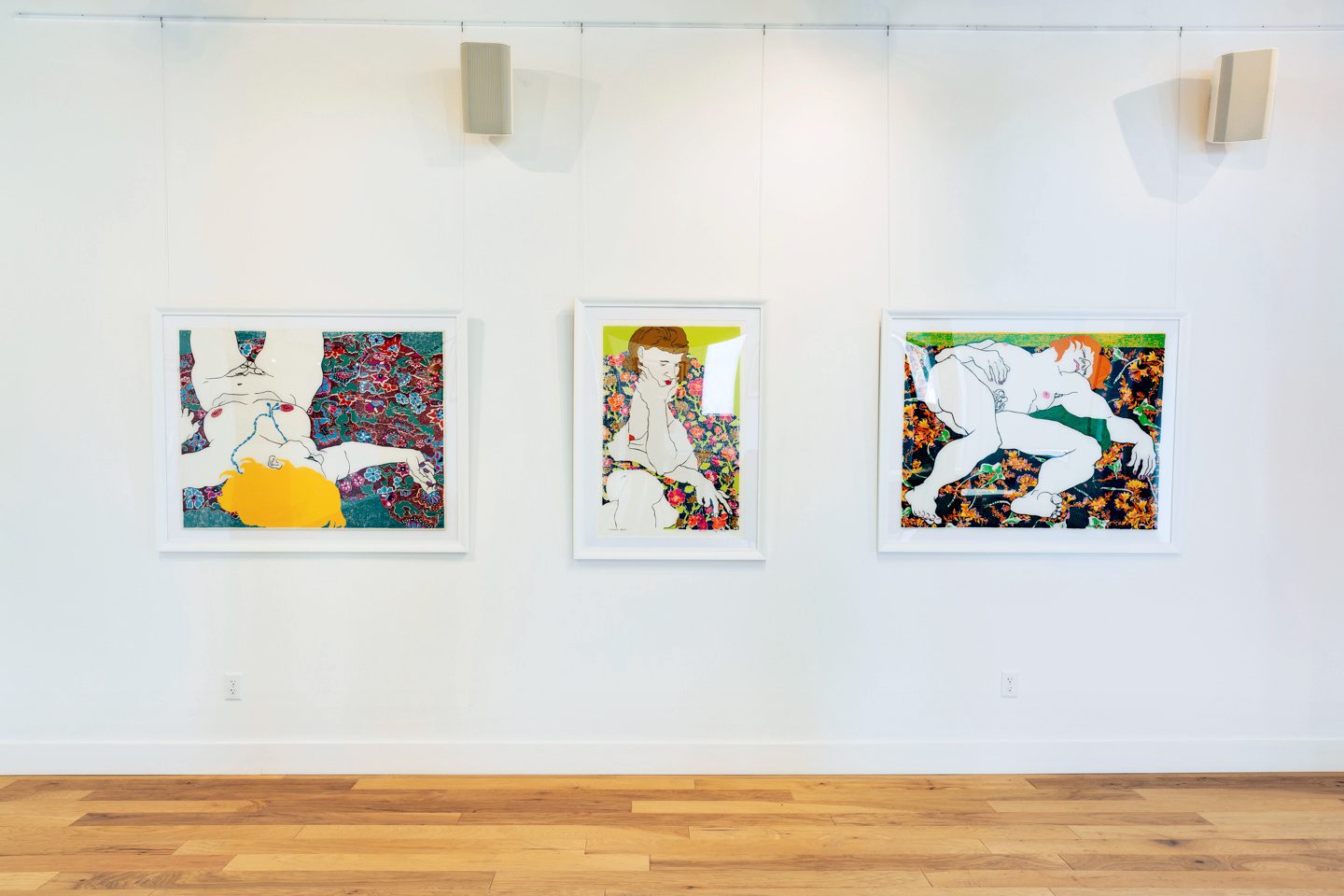 Installation view of Languid Time at Echo Arts, Bozeman