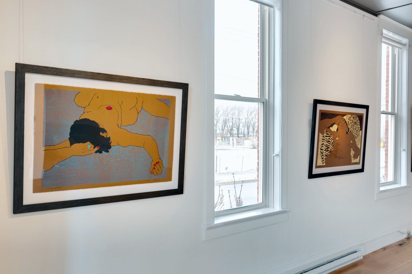 Installation view of Languid Time at Echo Arts, Bozeman