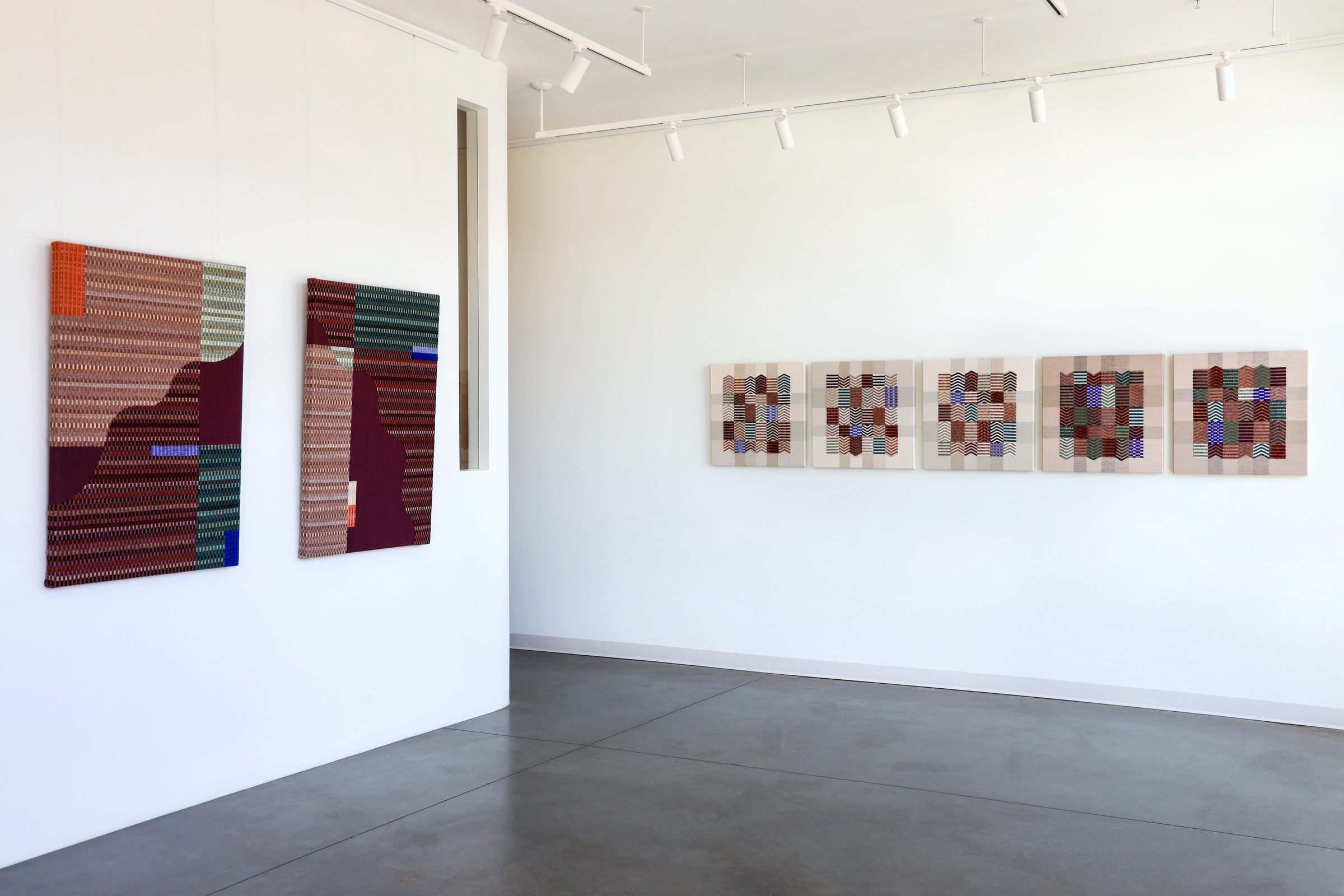 Installation view of Repetitive Nature at Echo Arts, Bozeman