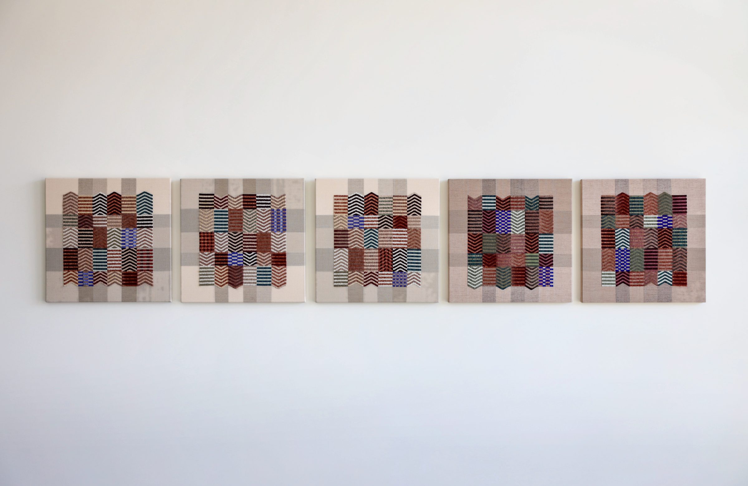 Installation view of Repetitive Nature at Echo Arts, Bozeman