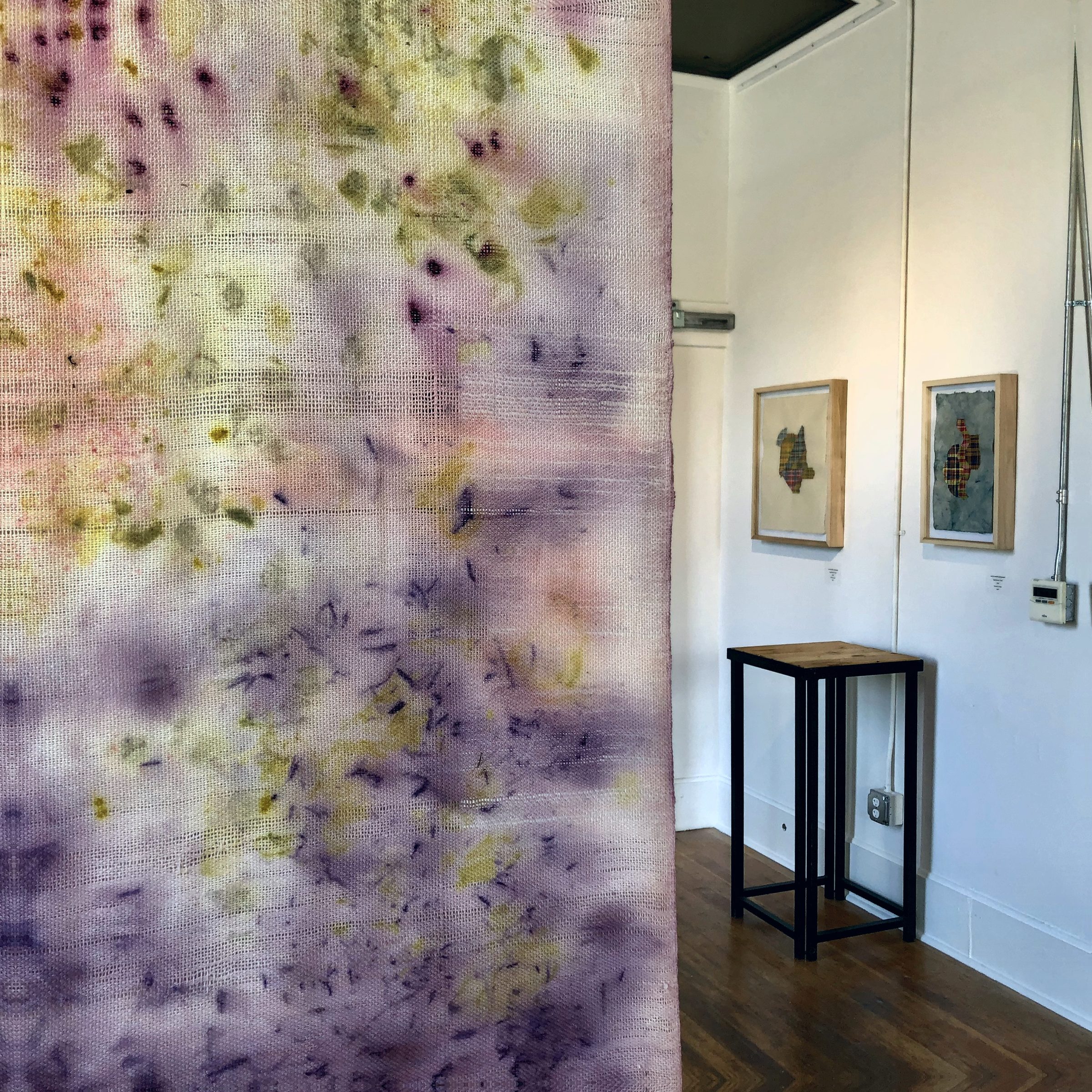 Installation view of /thread at Echo Arts, Bozeman