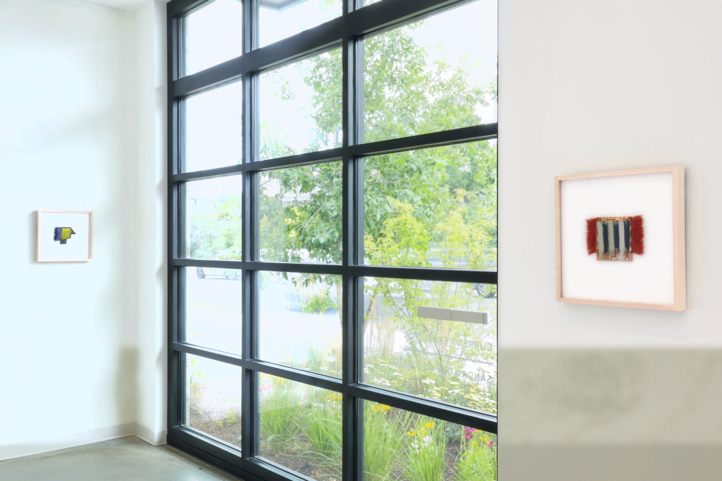 Installation view of Watching from the Inside at Echo Arts, Bozeman