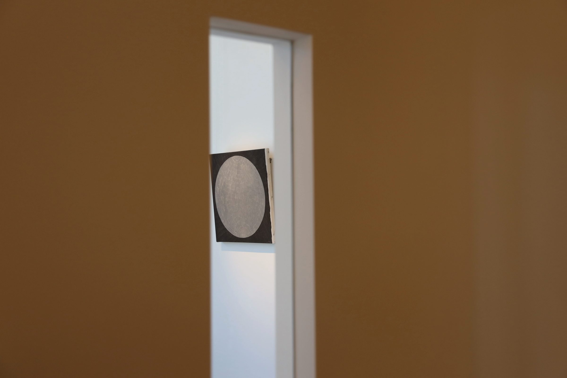 Installation view of A Reflection of the Solar Year in Twelve Full Moons at Echo Arts, Bozeman